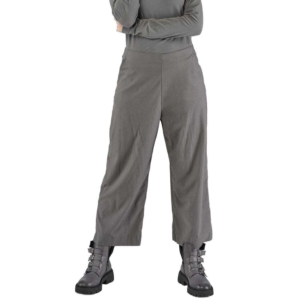 Rundholz Check Wide Leg Trousers